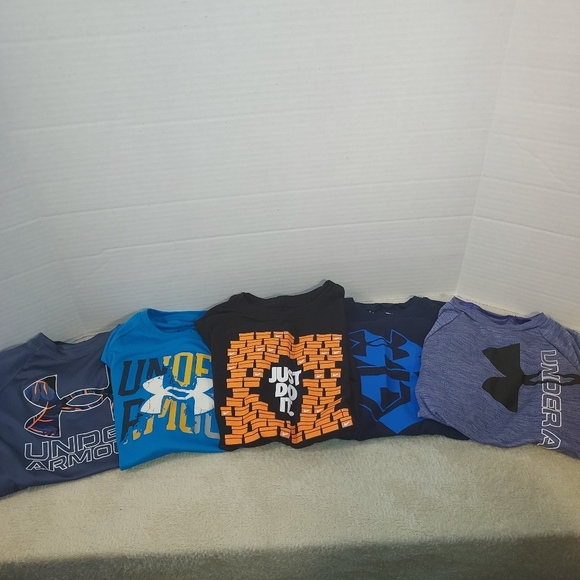 Under Armour Other - Under Armour/Nike Bundle of 5 boy's short sleeve T-shirts size S